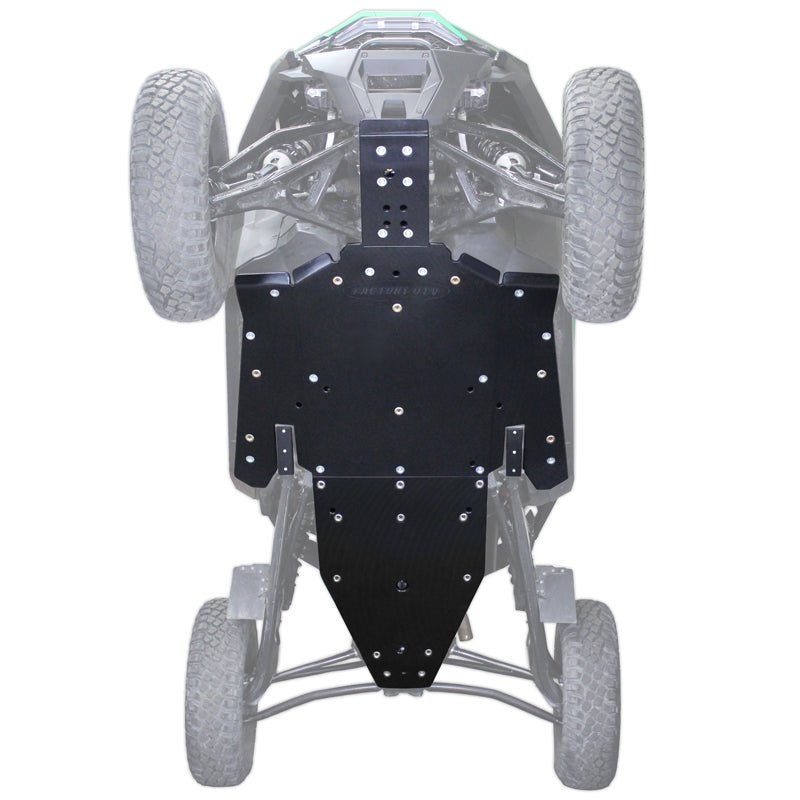 Polaris RZR Turbo R 2 Seat UHMW Skid Plate - OffRoad HQ
