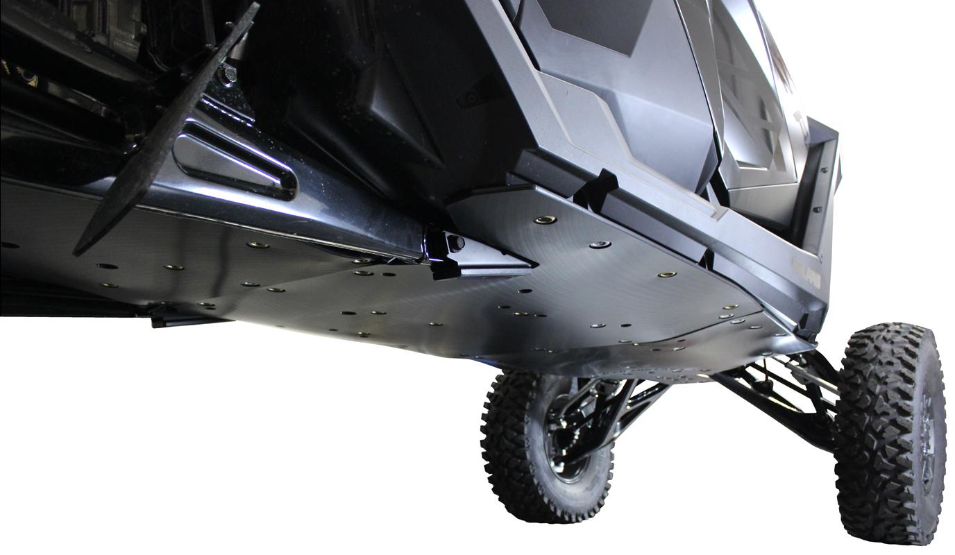 Polaris RZR Turbo R 4 UHMW Skid Plate - OffRoad HQ