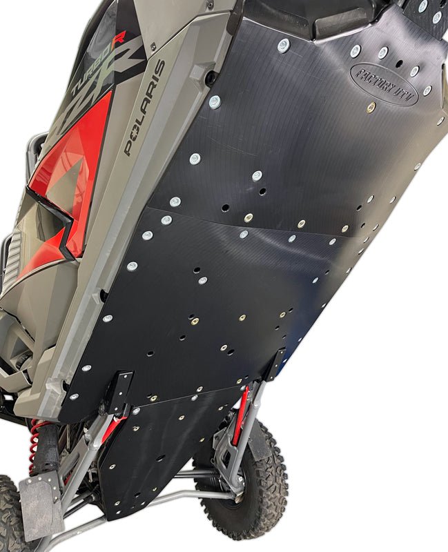 Polaris RZR Turbo R 4 UHMW Skid Plate - OffRoad HQ