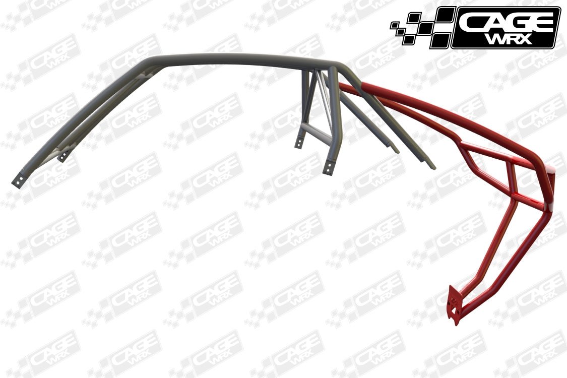 RZR XP/XP4 Turbo S (2018+) "Super Shorty" / "Baja Spec" / "Competition Cage" Rear Bumper Kit - OffRoad HQ