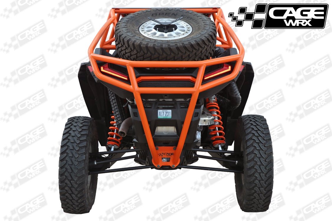 RZR XP/XP4 Turbo S (2018+) "Super Shorty" / "Baja Spec" / "Competition Cage" Rear Bumper Kit - OffRoad HQ