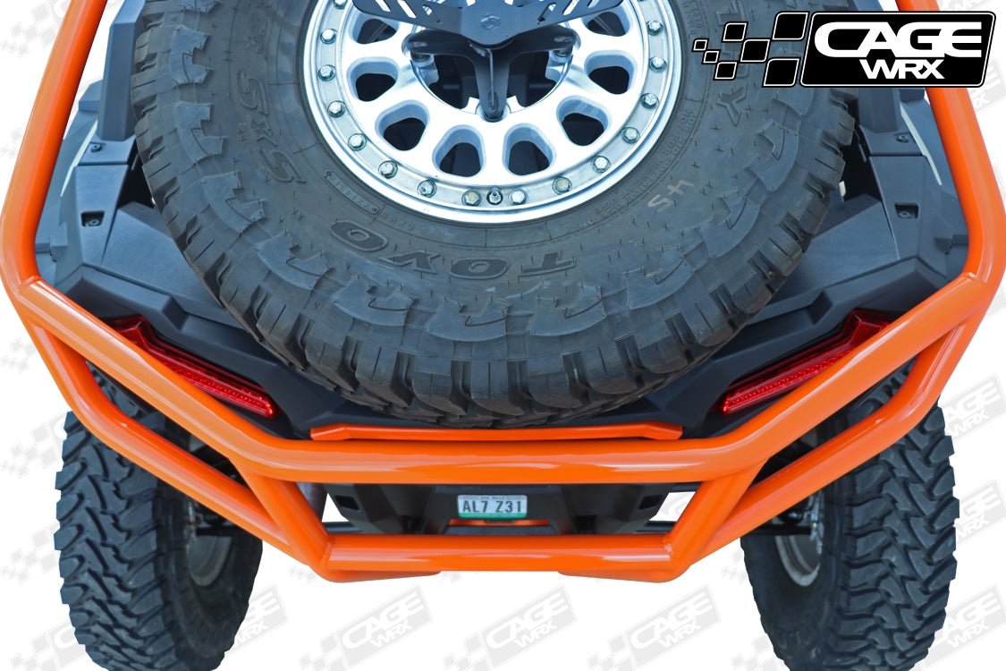 RZR XP/XP4 Turbo S (2018+) "Super Shorty" / "Baja Spec" / "Competition Cage" Rear Bumper Kit - OffRoad HQ