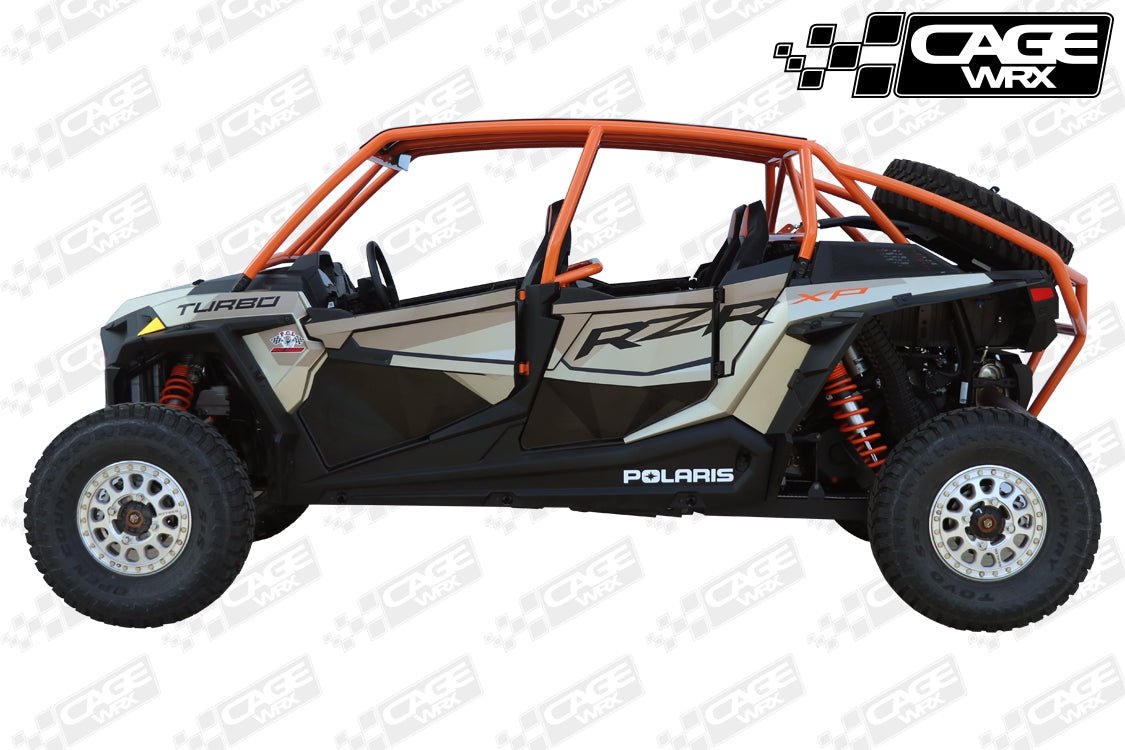 RZR XP/XP4 Turbo S (2018+) "Super Shorty" / "Baja Spec" / "Competition Cage" Rear Bumper Kit - OffRoad HQ