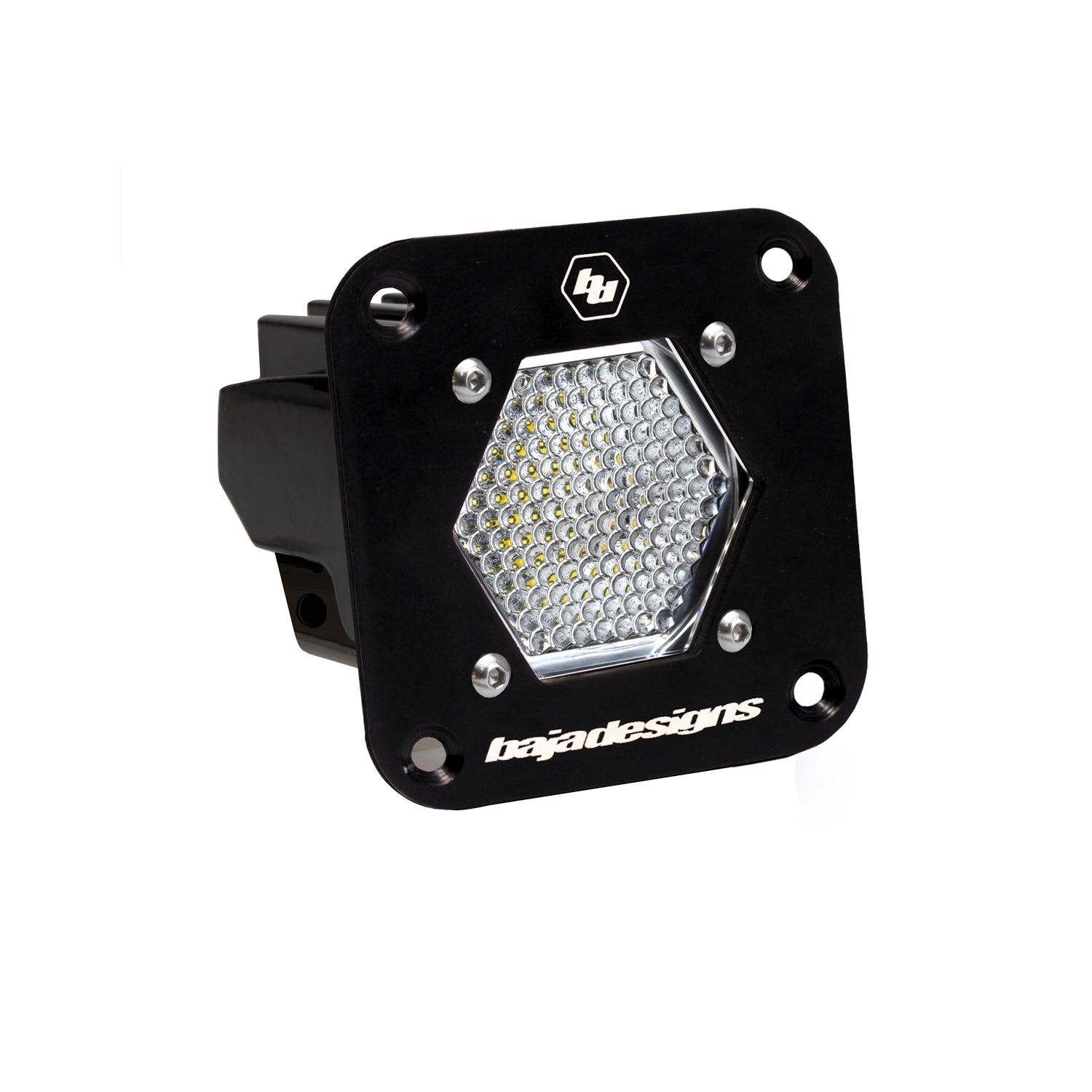 S1 Black Flush Mount Auxiliary Light Pod - Universal - OffRoad HQ