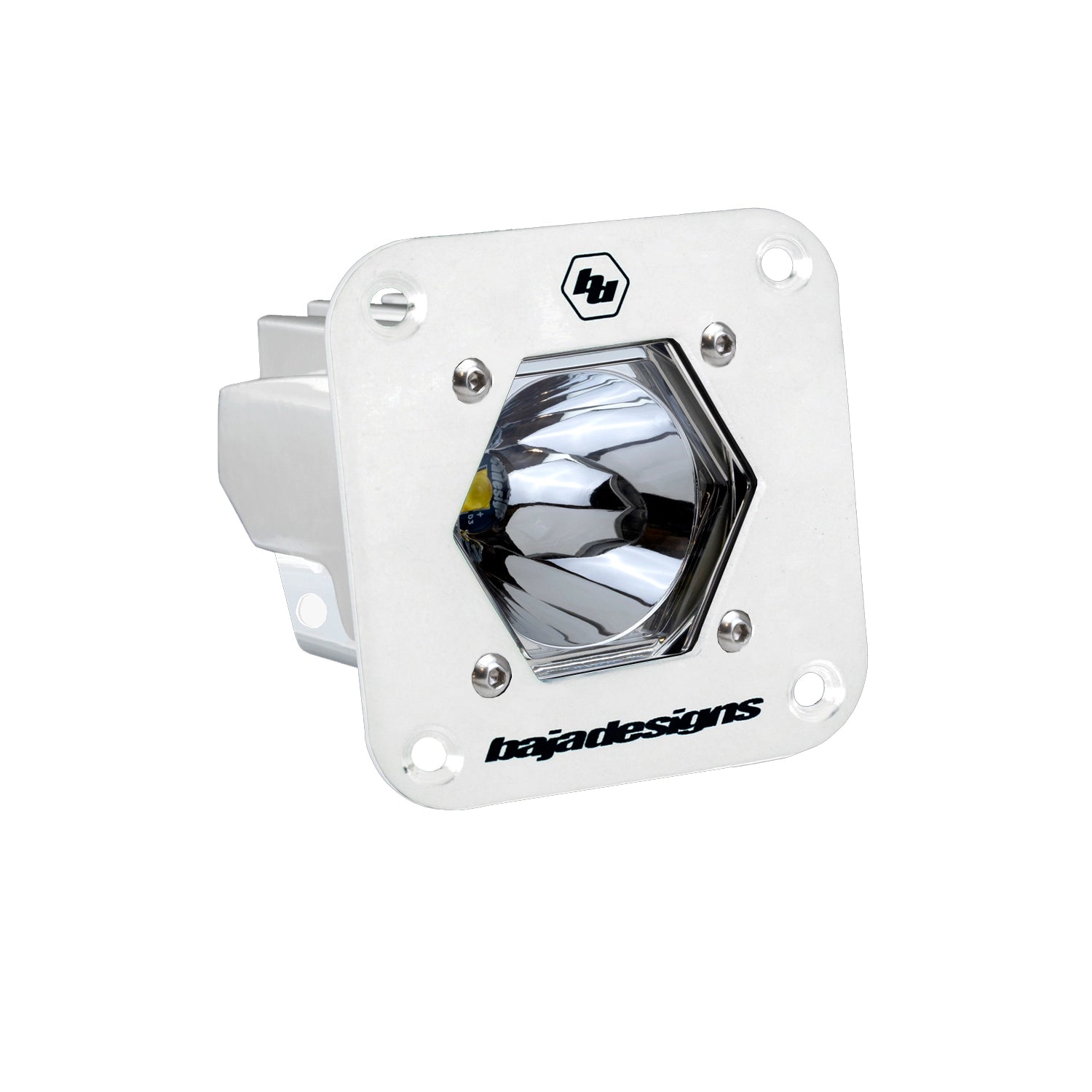 S1 White Flush Mount Auxiliary Light Pod - Universal - OffRoad HQ