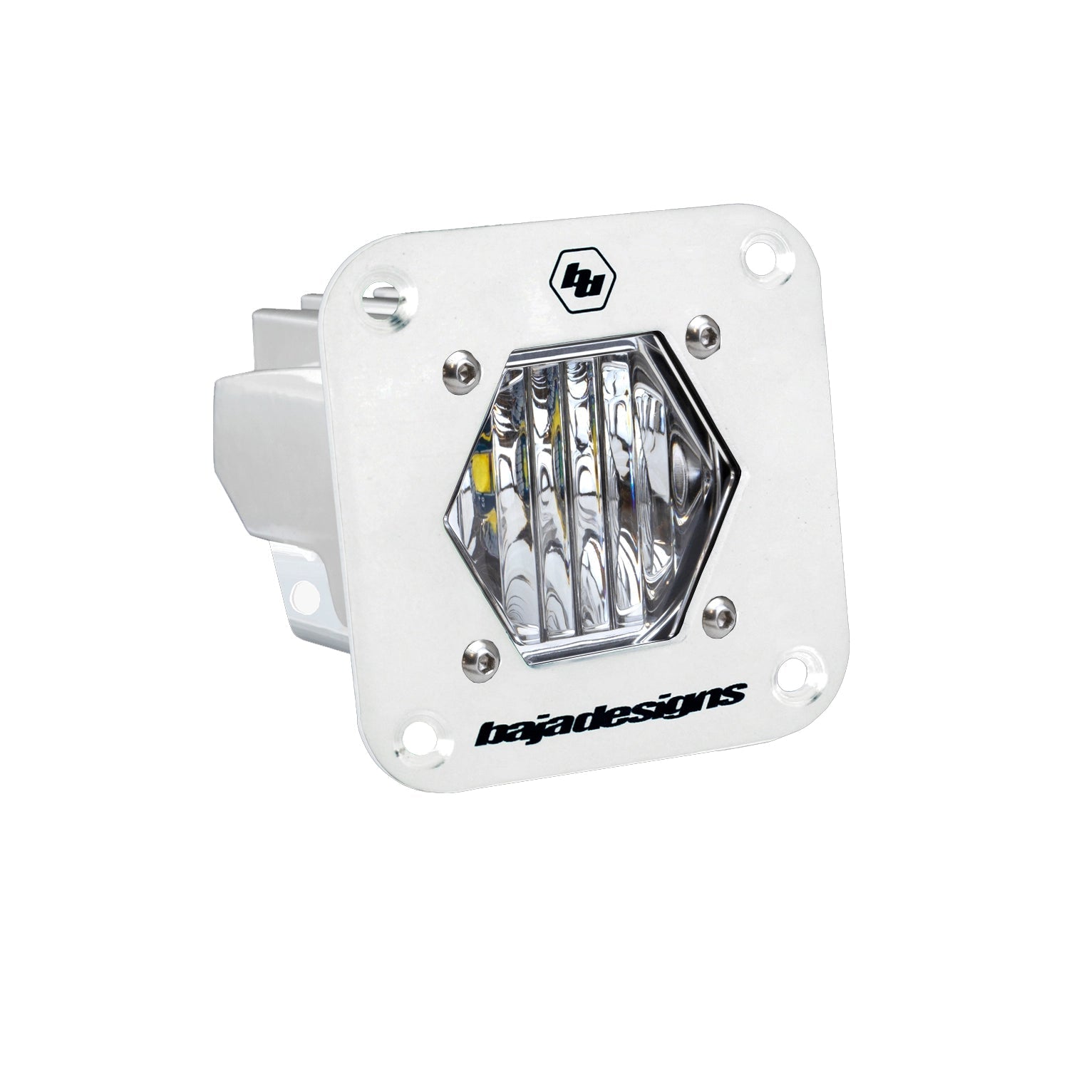 S1 White Flush Mount Auxiliary Light Pod - Universal - OffRoad HQ
