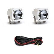 S1 White LED Auxiliary Light Pod Pair - Universal - OffRoad HQ