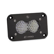 S2 Pro Black Flush Mount LED Auxiliary Light Pod - Universal - OffRoad HQ