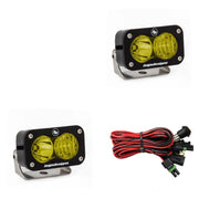 S2 Pro Black LED Auxiliary Light Pod Pair - Universal - OffRoad HQ