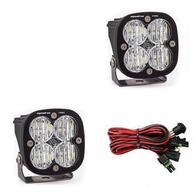 Squadron Pro Black LED Auxiliary Light Pod Pair - Universal - OffRoad HQ