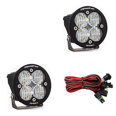 Squadron-R Sport Black LED Auxiliary Light Pod Pair - Universal - OffRoad HQ
