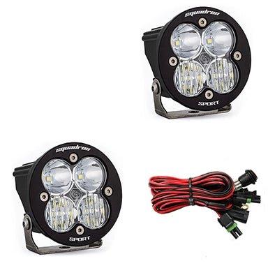 Squadron-R Sport Black LED Auxiliary Light Pod Pair - Universal - OffRoad HQ