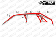 "SUPER SHORTY" Cage Kit RZR PRO XP 4 (2020+) - OffRoad HQ