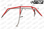 "SUPER SHORTY" Cage Kit RZR XP4 1000 / XP4 Turbo (2014-2018) - OffRoad HQ