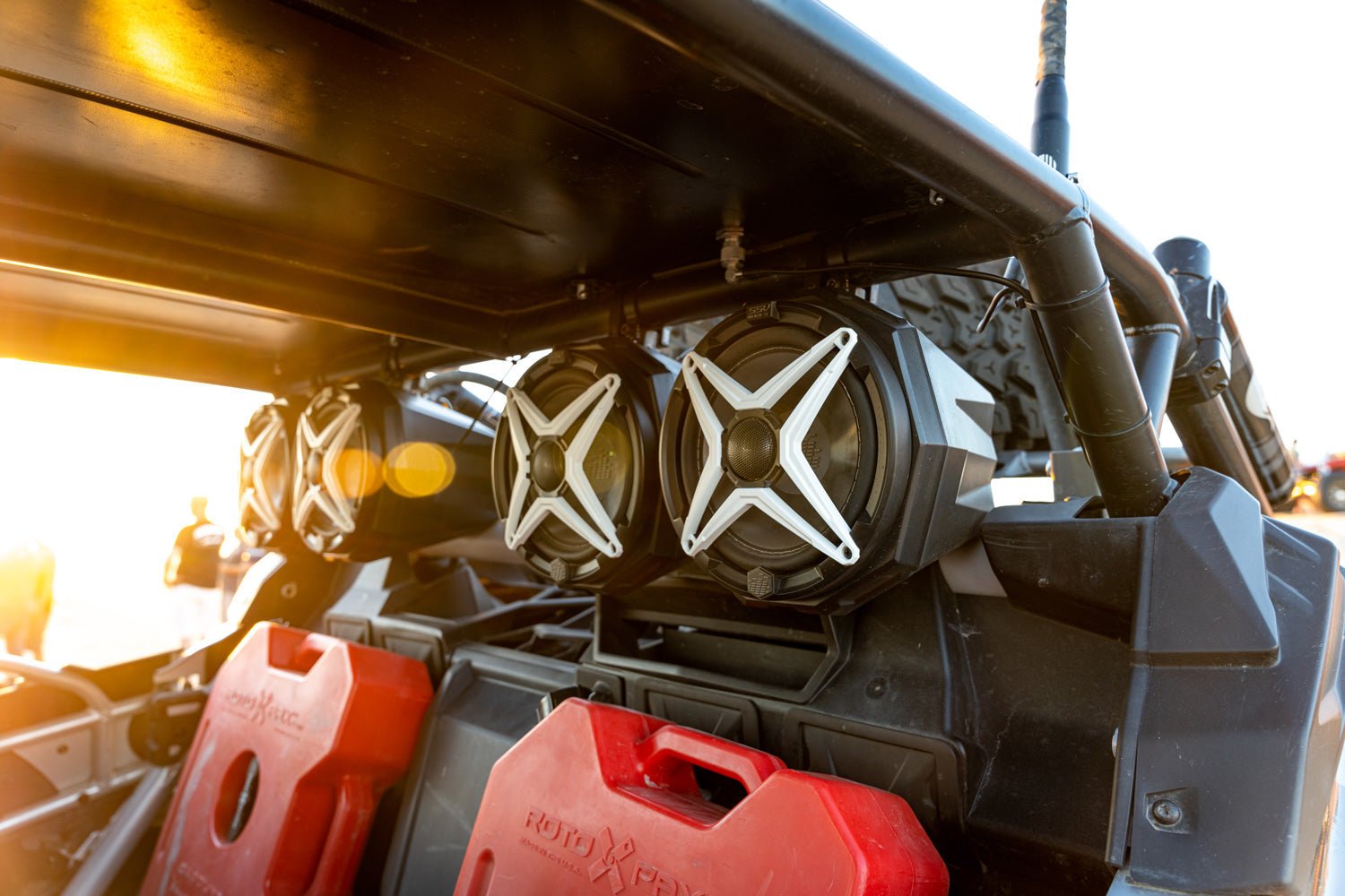 Universal 8in Cage-Mount Speaker-Pods - OffRoad HQ