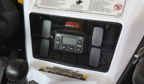 Yamaha YXZ1000 Dash Mounting Panel for MRB3 Bluetooth Media Controller - OffRoad HQ