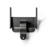 Black powder-coated universal air pumper bracket