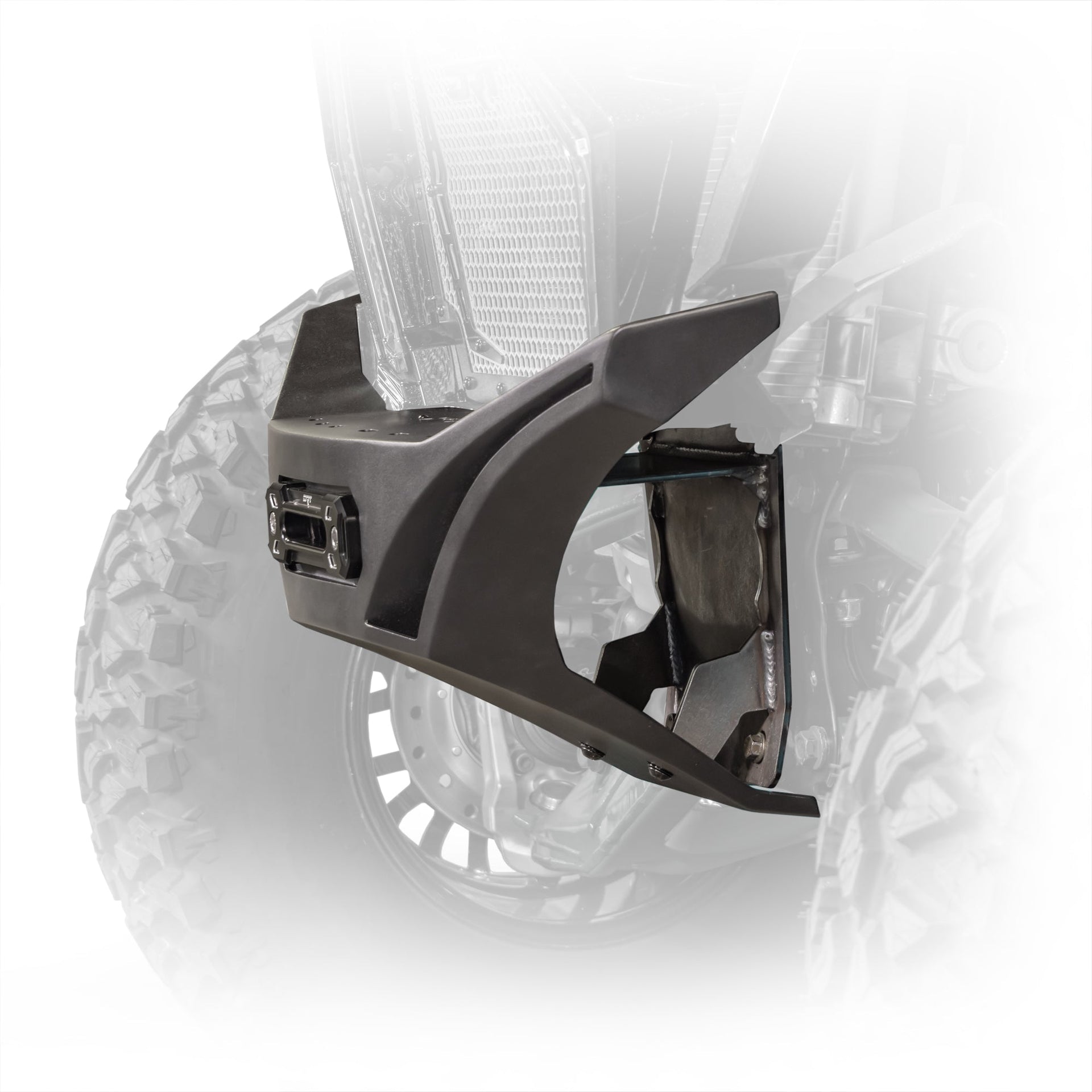 DRT Polaris RZR Pro R /Pro S/Turbo R 2022+ V2.0 Front Winch Bumper Side view