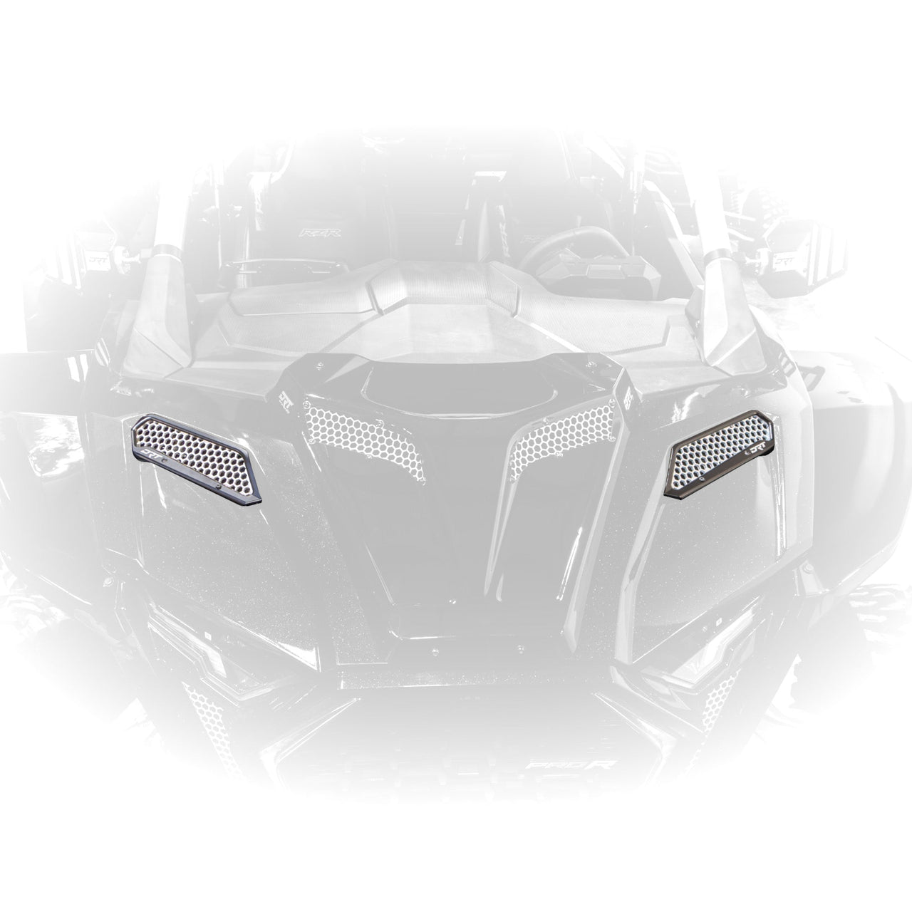Billet Aluminum Front Fender Intake Mesh Kit for Polaris 2025+ RZR Pro XP/Pro S /Pro R
