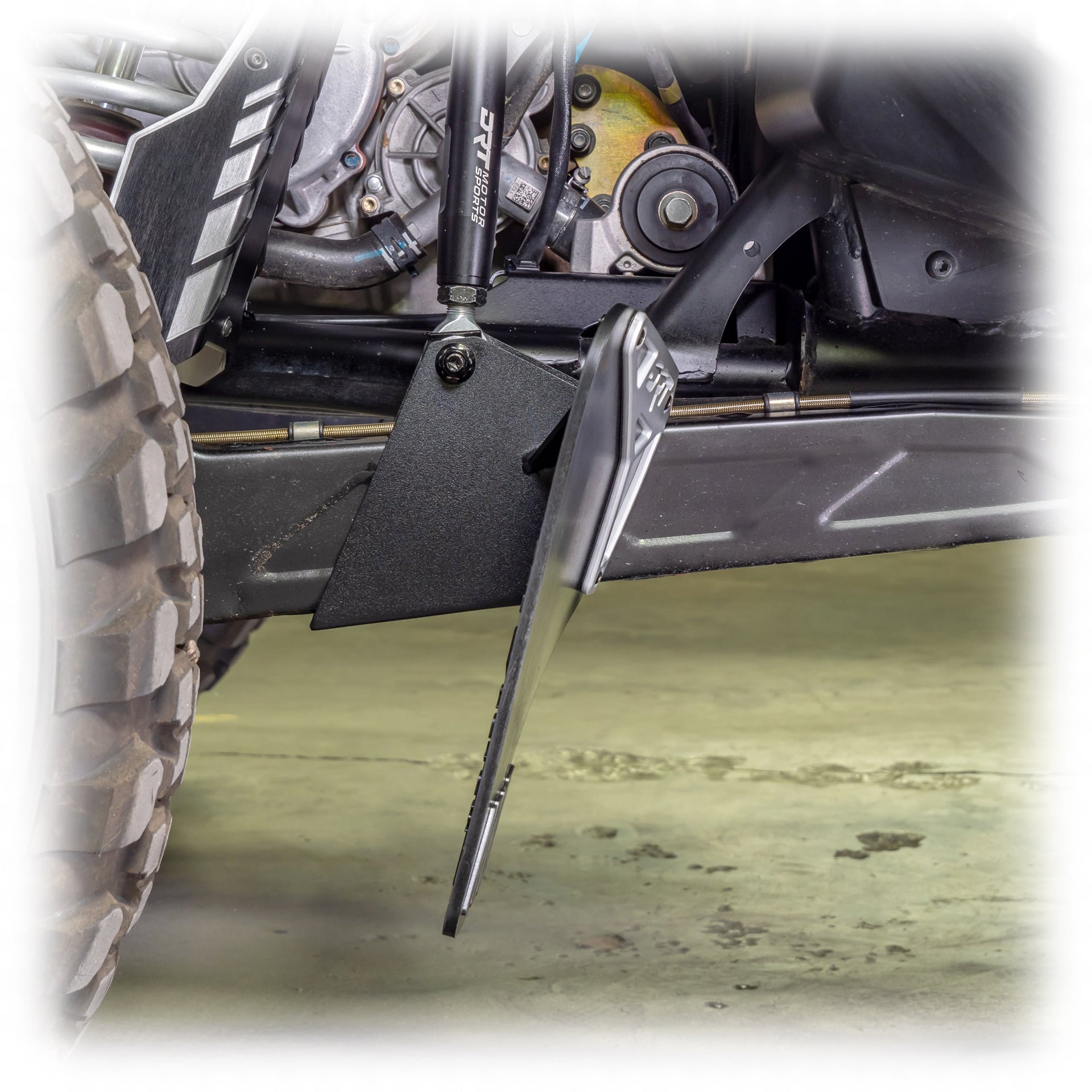 Polaris RZR Pro XP billet aluminum rock guard installed 