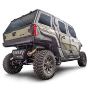 Full view of the Polaris Xpedition with the DRT Polaris 2024+ XPEDITION Exhaust Cover installed