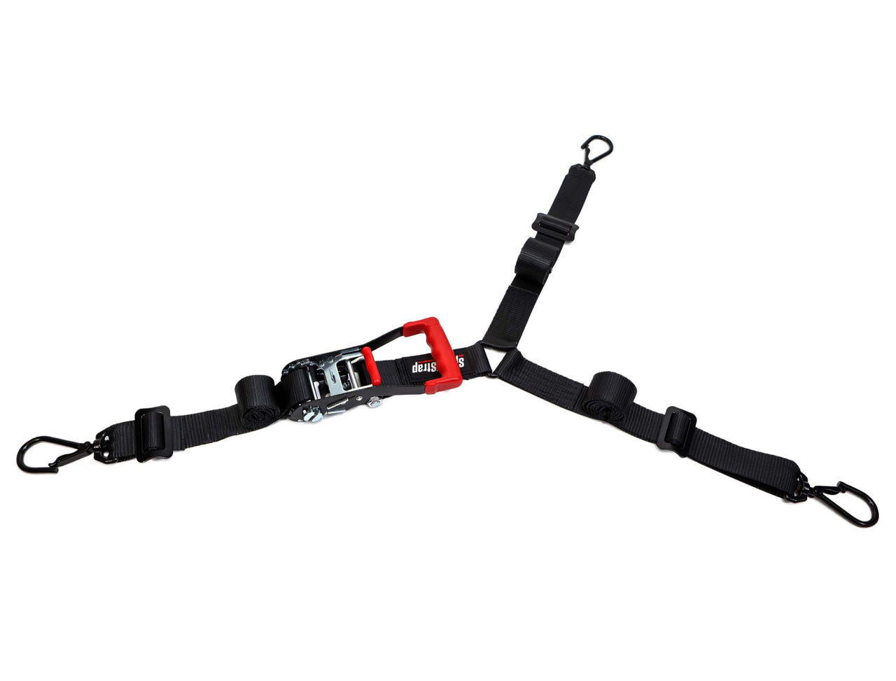 2″ HD 3-POINT SPARE TIRE TIE-DOWN WITH SWIVEL HOOKS