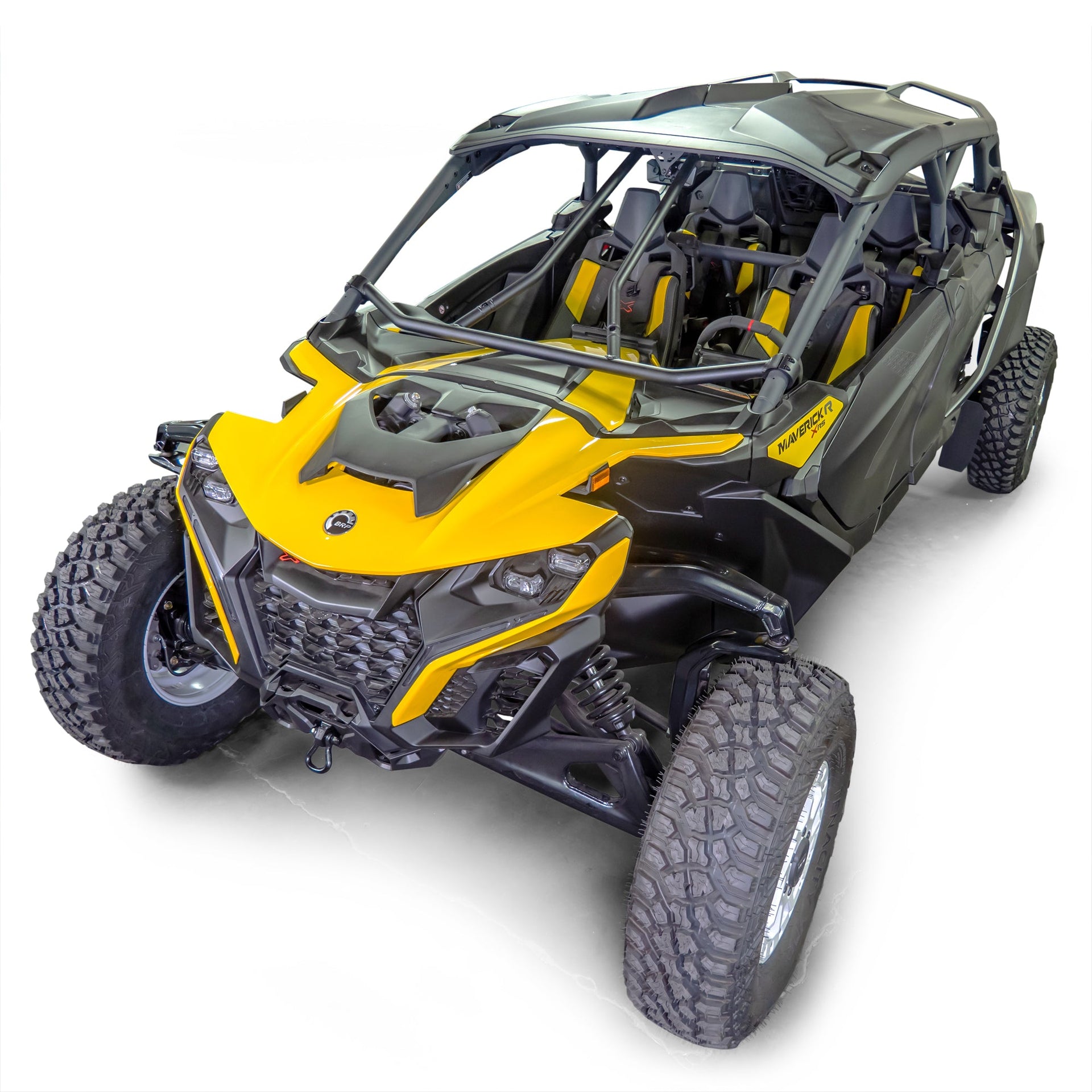 Heavy duty front intrusion bar for Can-Am Maverick R 2024+, steel construction