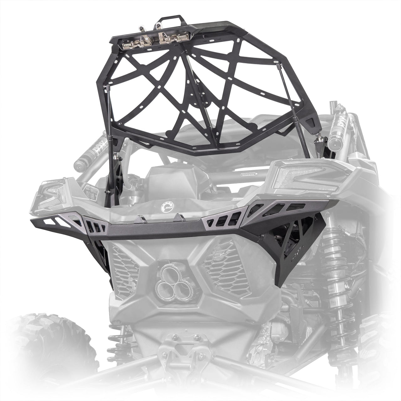 Can-Am Maverick X3 tire carrier bumper – bolt-on upgrade
