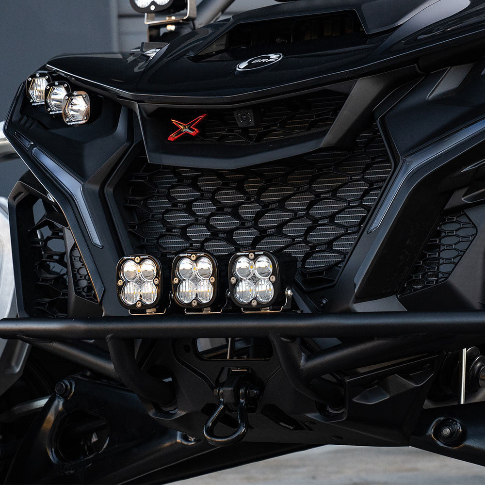 Baja Designs 2024+ Can-Am Maverick R Squadron Sport Pre-Runner Bumper Kit – Clear