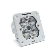 Squadron 2.0 Pro White Flush Mount wide cornering