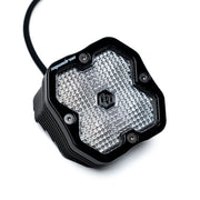 Squadron 2.0 Sport Black Angled Flush Mount LED Auxiliary Light Pod