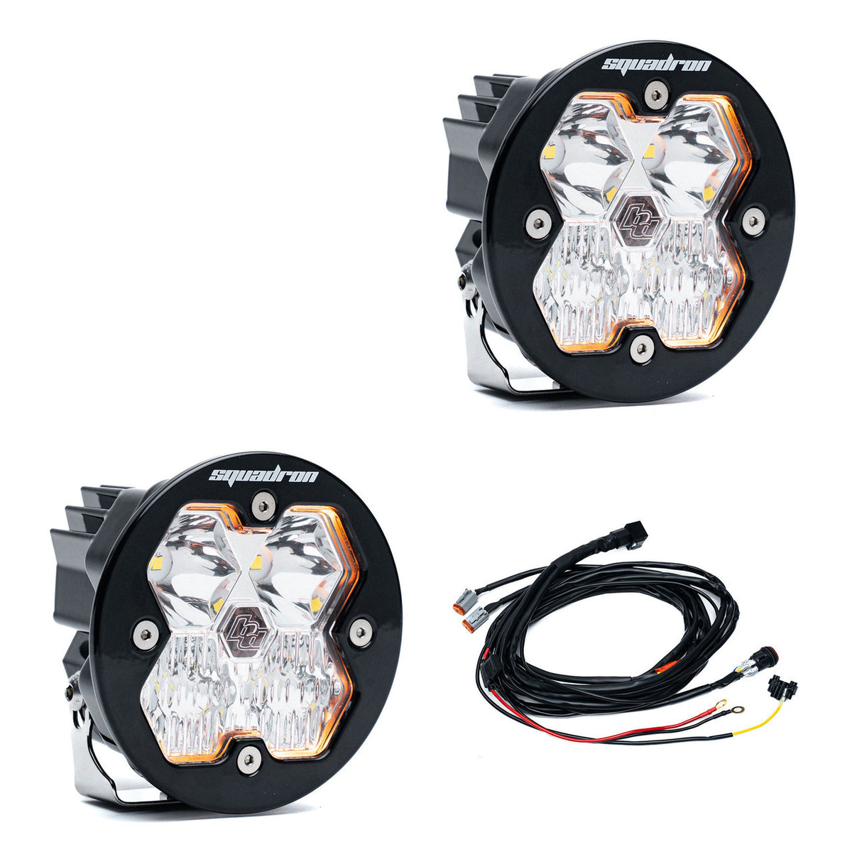 Squadron-R 2.0 Sport Black LED Auxiliary Light Pod Pair
