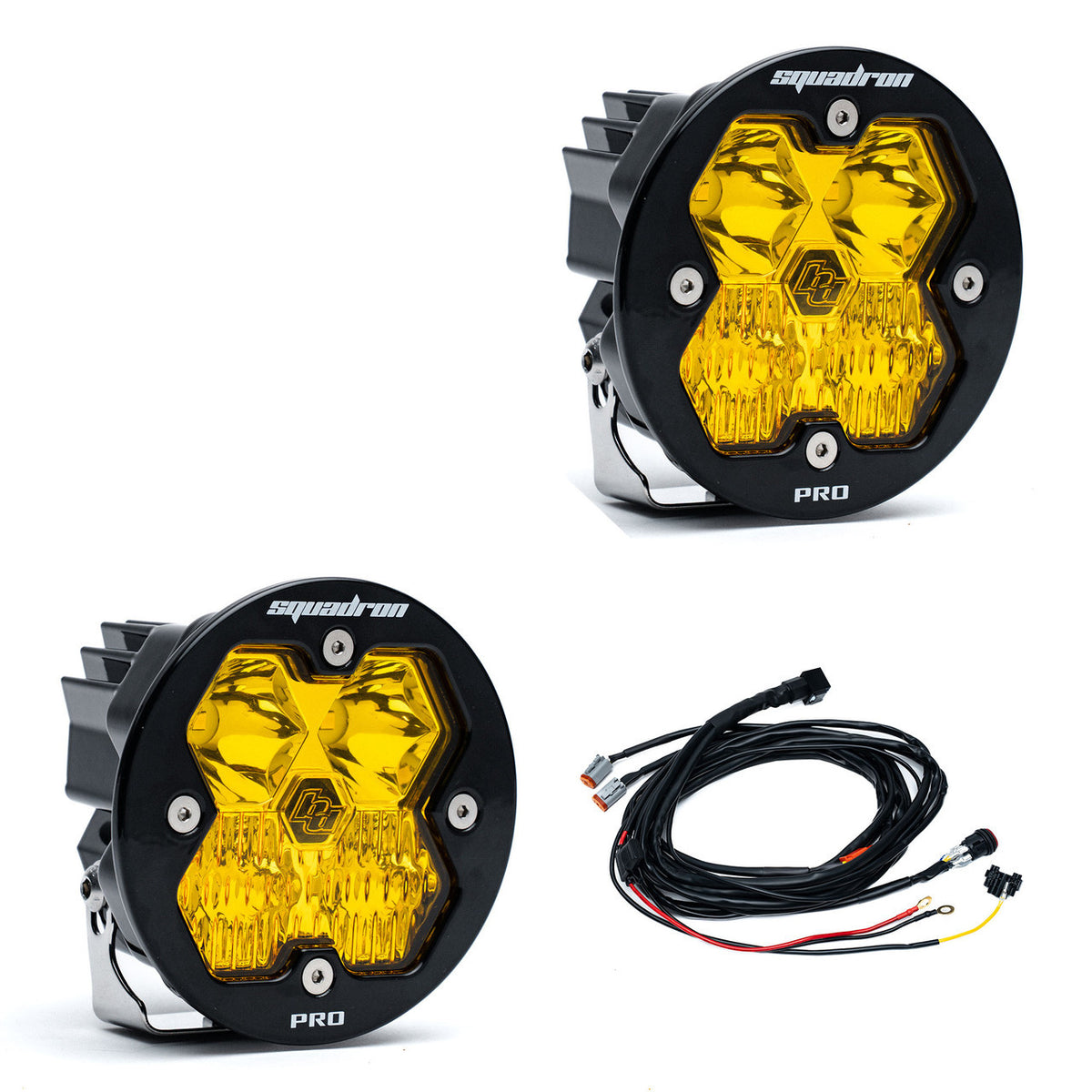 Squadron-R 2.0 Pro Black pair amber