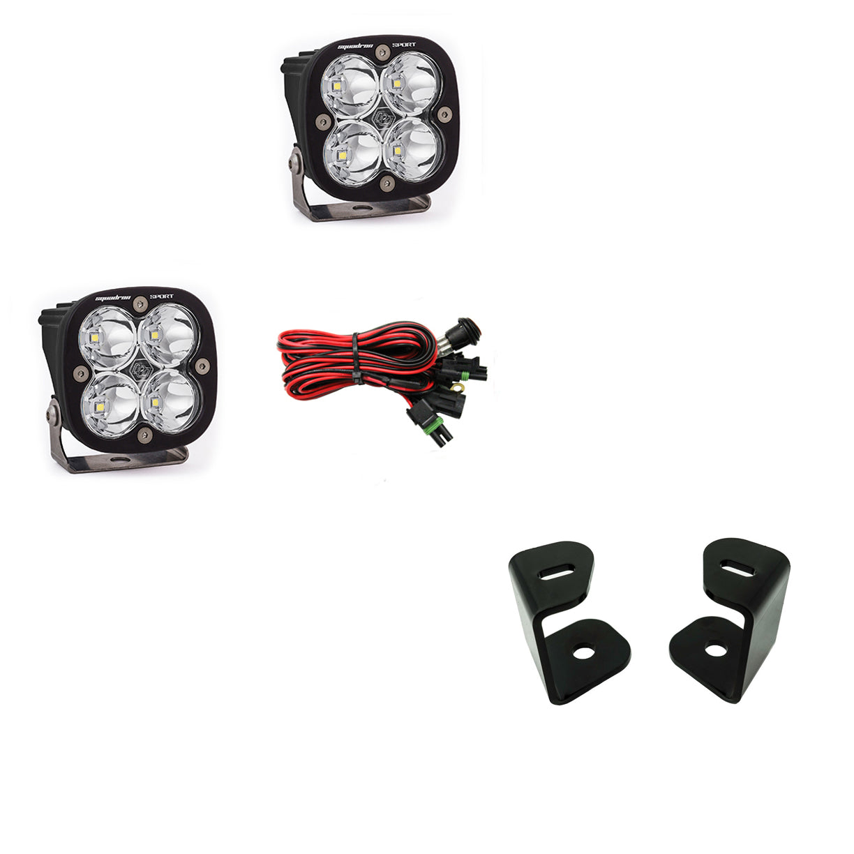 Dodge/Ram Squadron Sport A-Pillar Light Kit - Dodge 2009-10 Ram 1500; Ram 2011-18 1500; 2019 1500 Classic