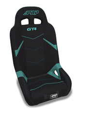 PRP GT4 Rear Suspension Seat for Polaris RZR XP4 / PRO XP4 / PRO R4 / Turbo R4 - Black & Teal