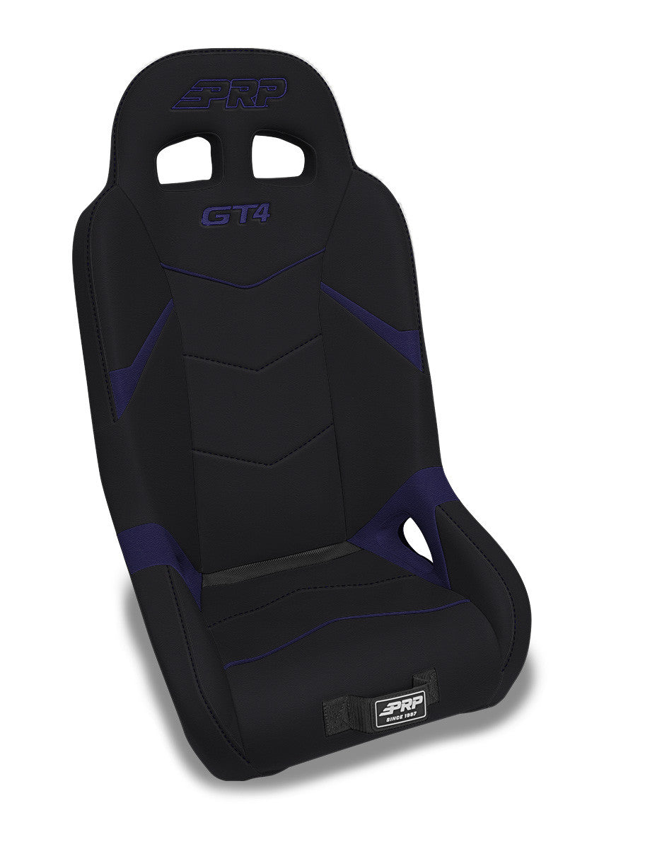 PRP GT4 Rear Suspension Seat for Polaris RZR XP4 / PRO XP4 / PRO R4 / Turbo R4 - Black & Purple