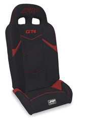 PRP GT4 Fold Flat Rear Suspension Seats for Polaris RZR PRO XP4, PRO R4, Turbo R4 (Pair) - Black & Red