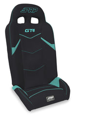 PRP GT4 Fold Flat Rear Suspension Seats for Polaris RZR PRO XP4, PRO R4, Turbo R4 (Pair) - Black & Teal