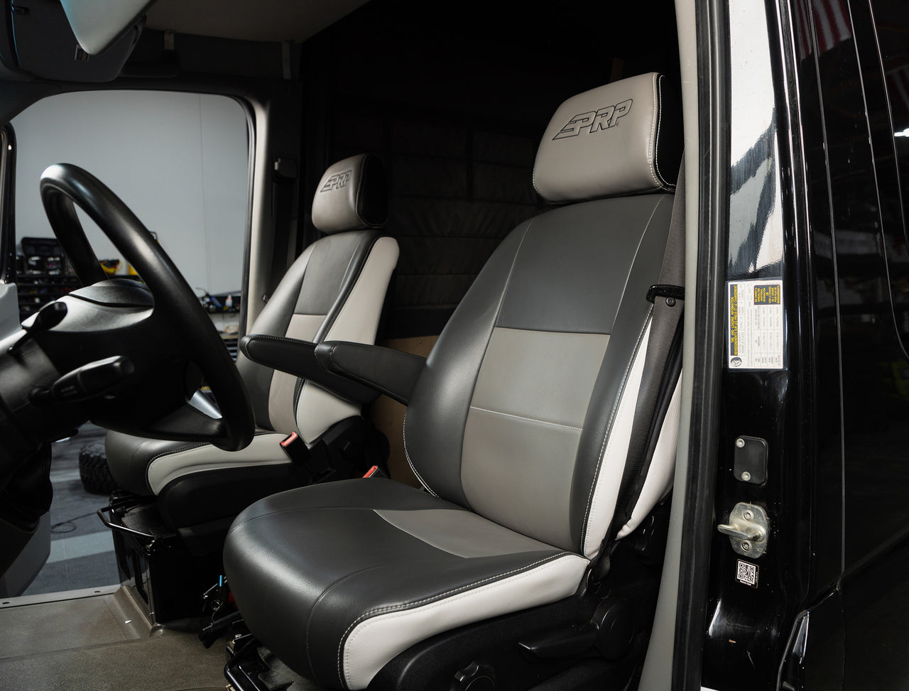 FRONT SEAT COVERS FOR MERCEDES SPRINTER VAN (2019+)