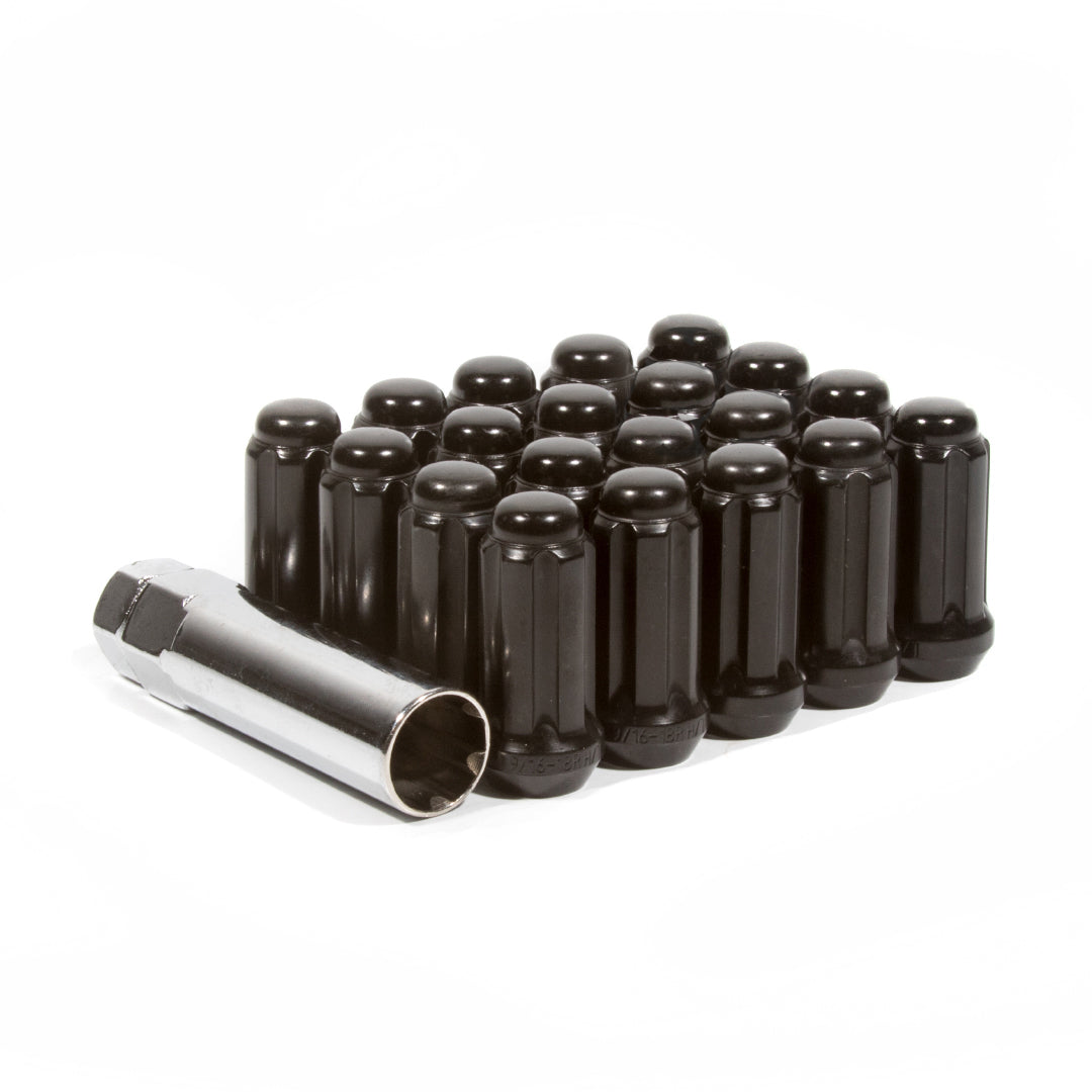 Method Lug Kit – M10X1.25 – 4 Lug Kit – Black (Maverick) – 16 Nuts
