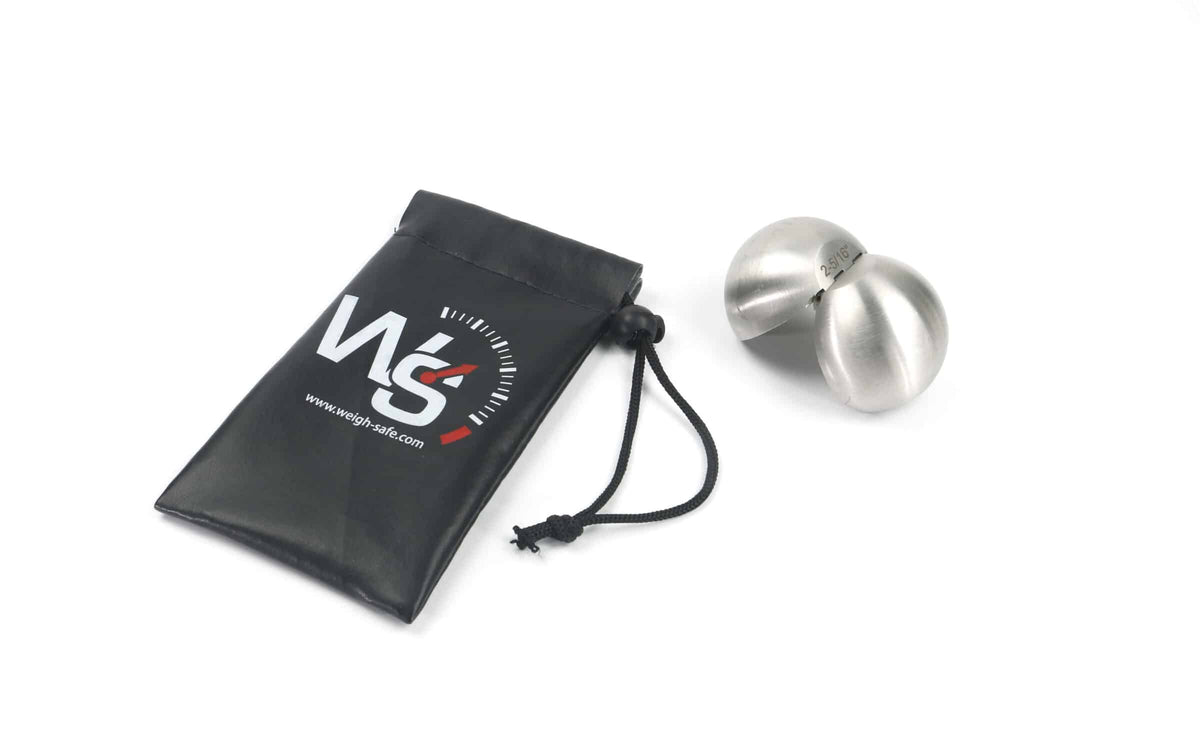 Weigh Safe Universal 2in to 2-5/16in Clam Shell Ball Converter – Stainless Steel