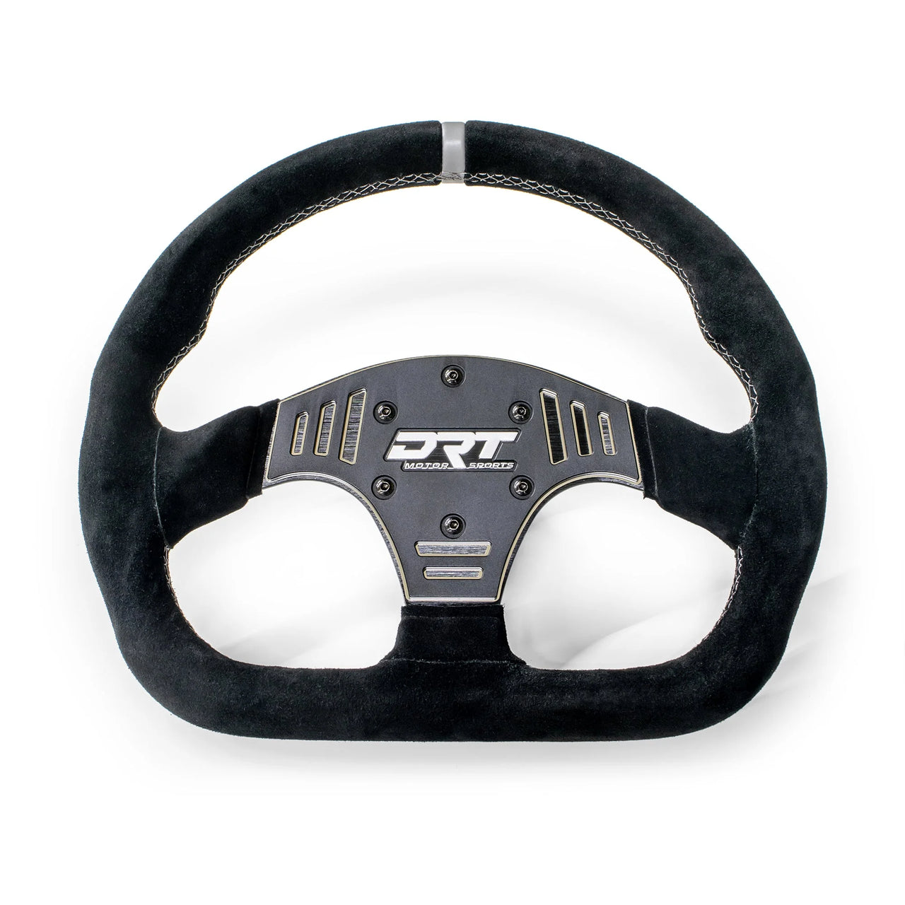 DRT Motorsports 330mm D-Shape Steering Wheel - Suede