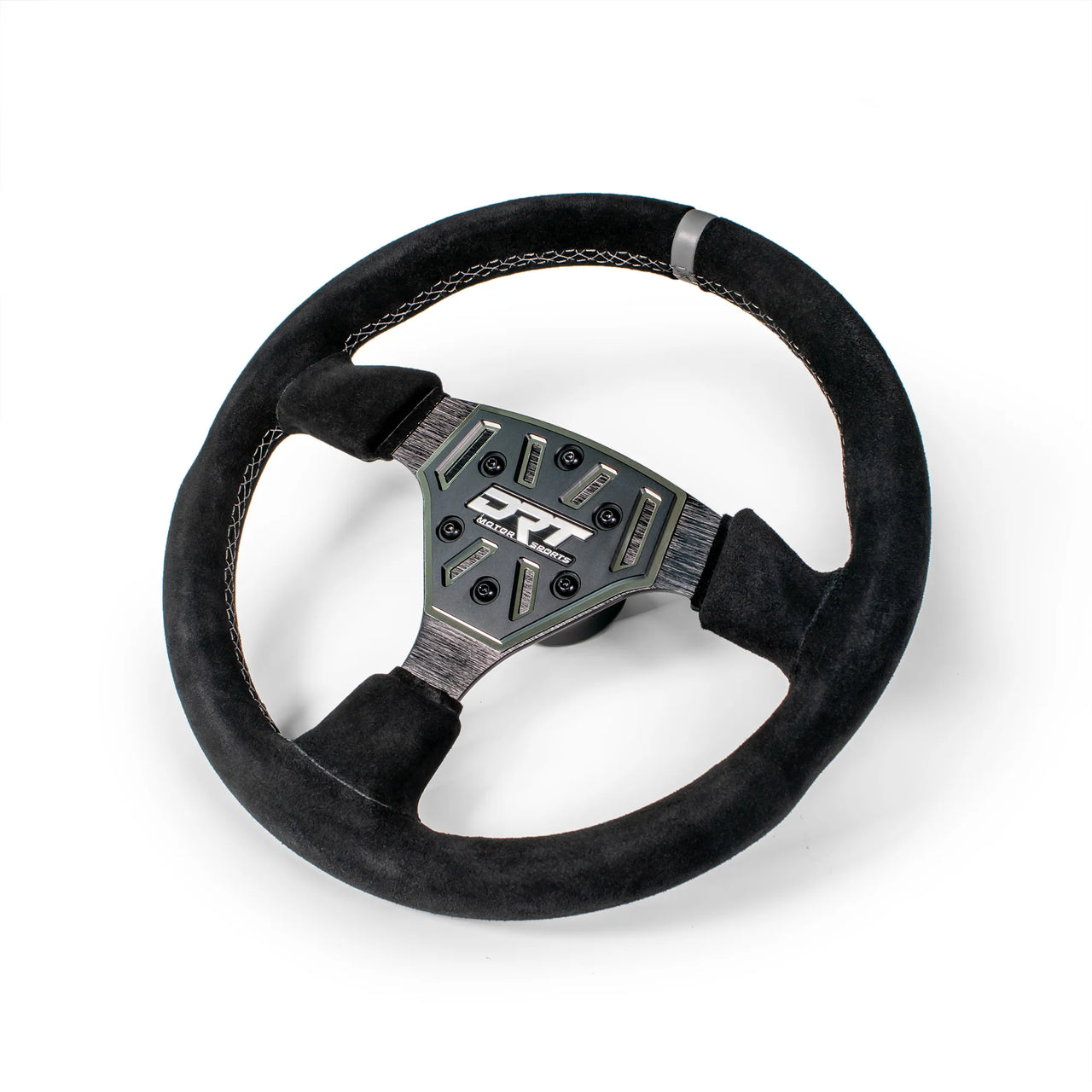 DRT Motorsports 330mm Round Steering Wheel - Suede