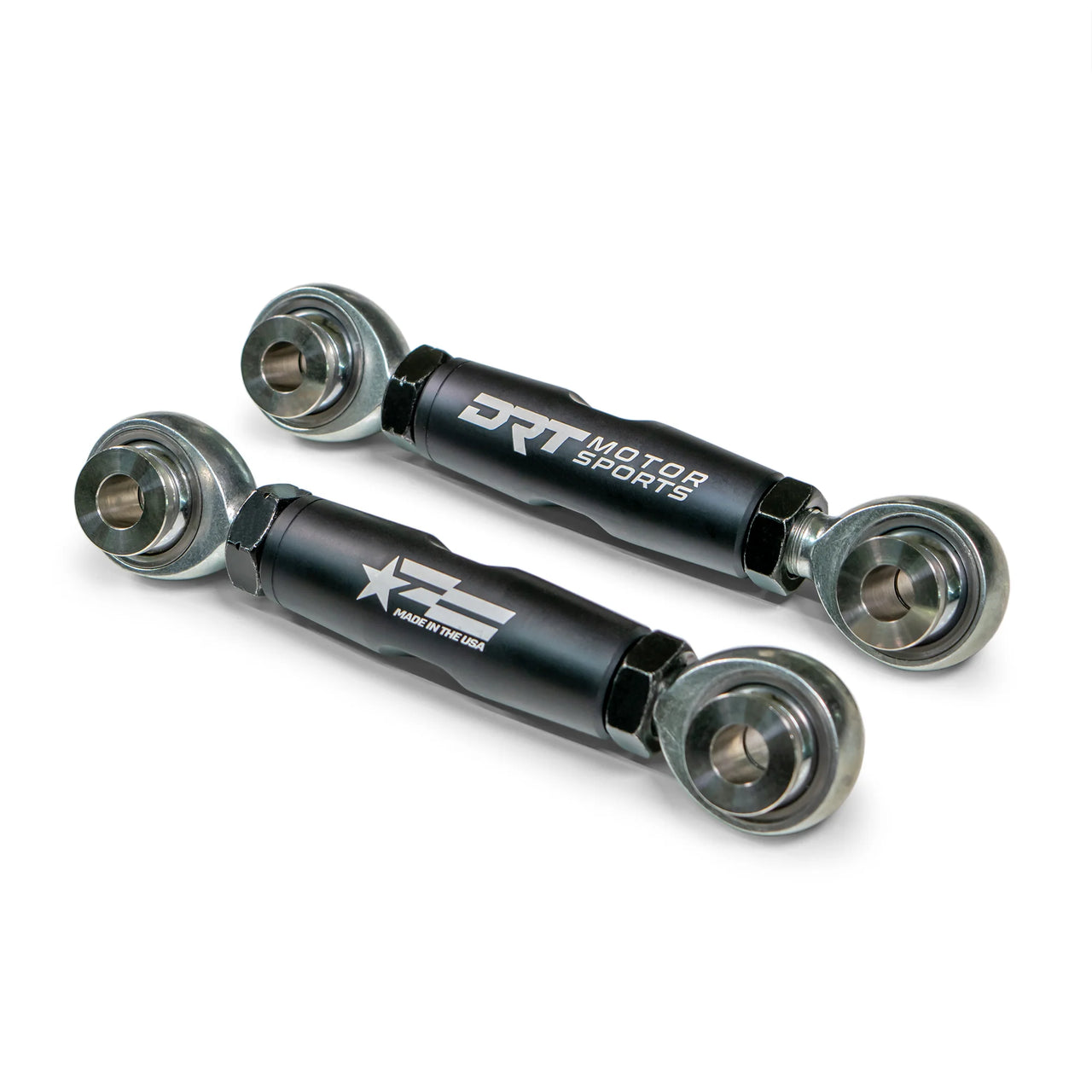DRT Motorsports Billet Aluminum Barrel Adjustable Sway Bar Link Kit (M10), Polaris