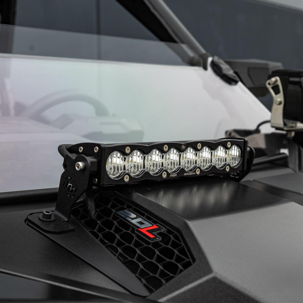 Baja Designs 2025 Polaris RZR Pro R / Pro S / Pro XP 10in Light Bar Hood Mount Kit