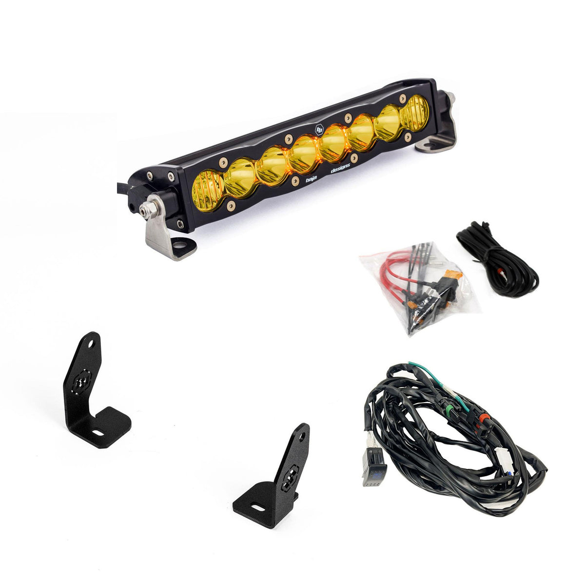 Baja Designs 2025 Polaris RZR Pro R / Pro S / Pro XP 10in Light Bar Hood Mount Kit