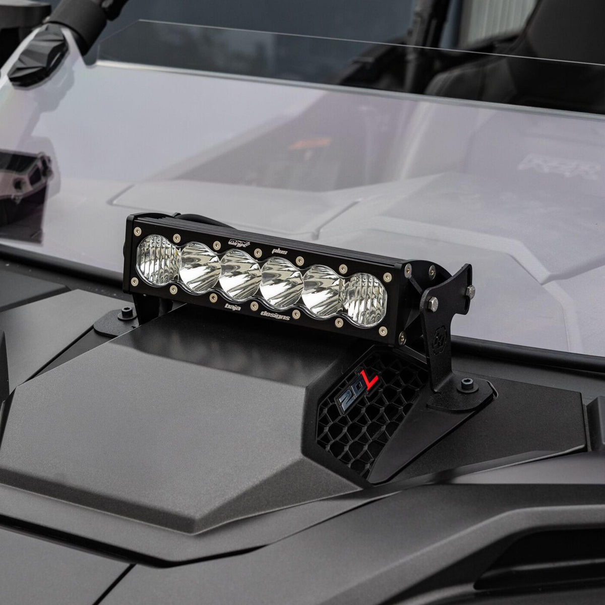 Baja Designs 2025 Polaris RZR Pro R / Pro S / Pro XP 10in Light Bar Hood Mount Kit