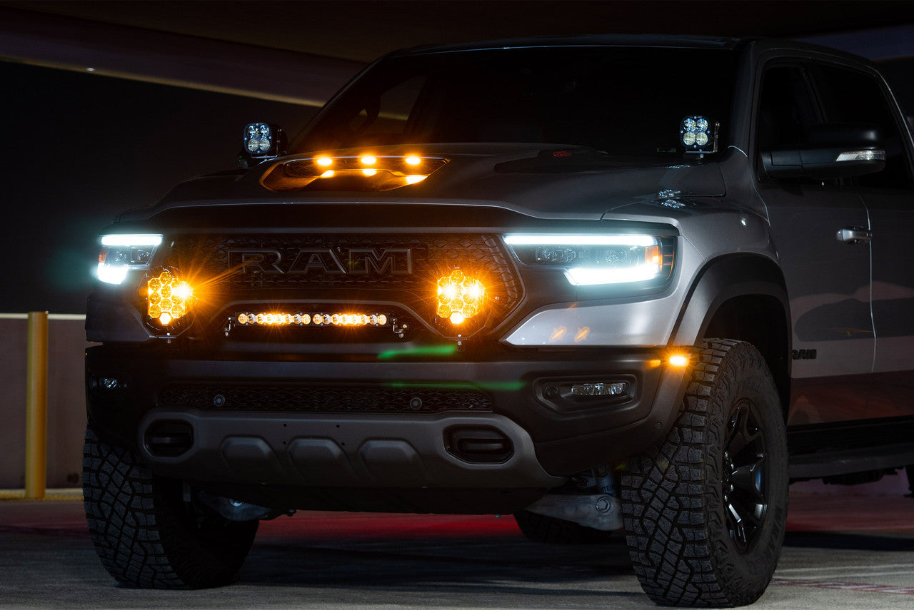 Dodge/Ram LP9 Pro Bumper Light Kit - Ram 2019-24 1500 Rebel; 2021-24 1500 TRX