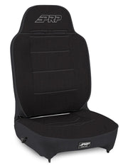PRP Enduro High Back Reclining Suspension Seat - Passenger Side; All Black