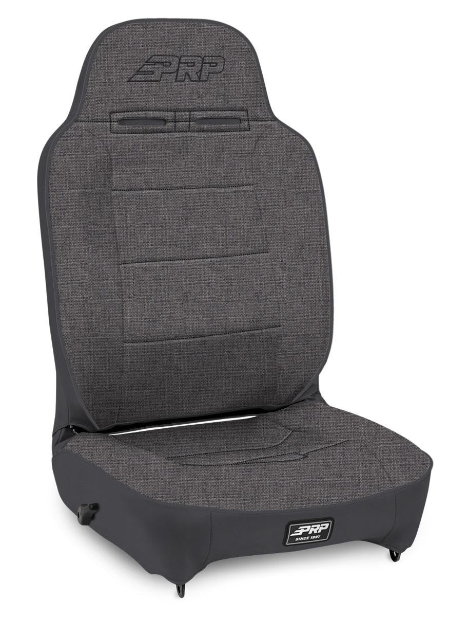 PRP Enduro High Back Reclining Suspension Seat - Passenger Side; All Gray